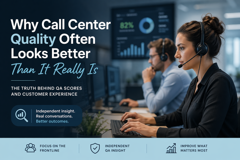 Why Call Center Quality Often Looks Better Than It Really Is