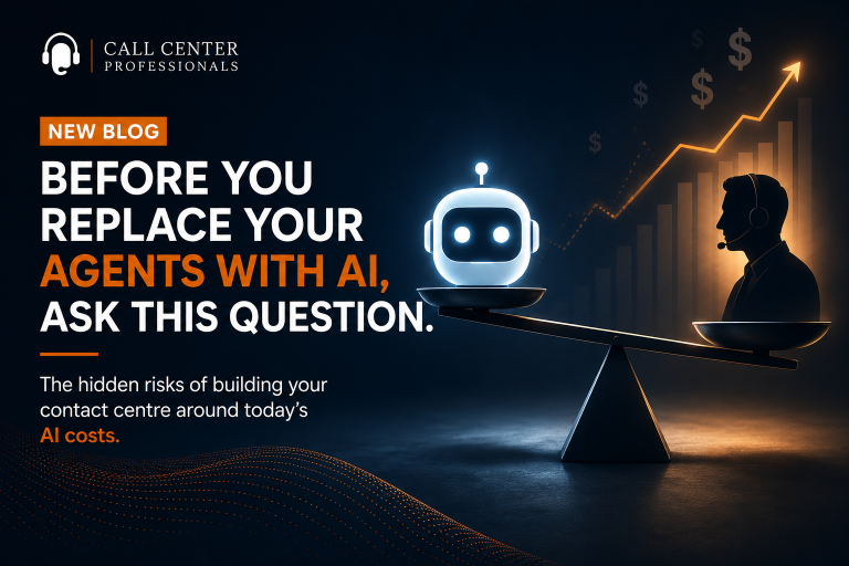Before You Replace Your Agents With AI, Ask This Question
